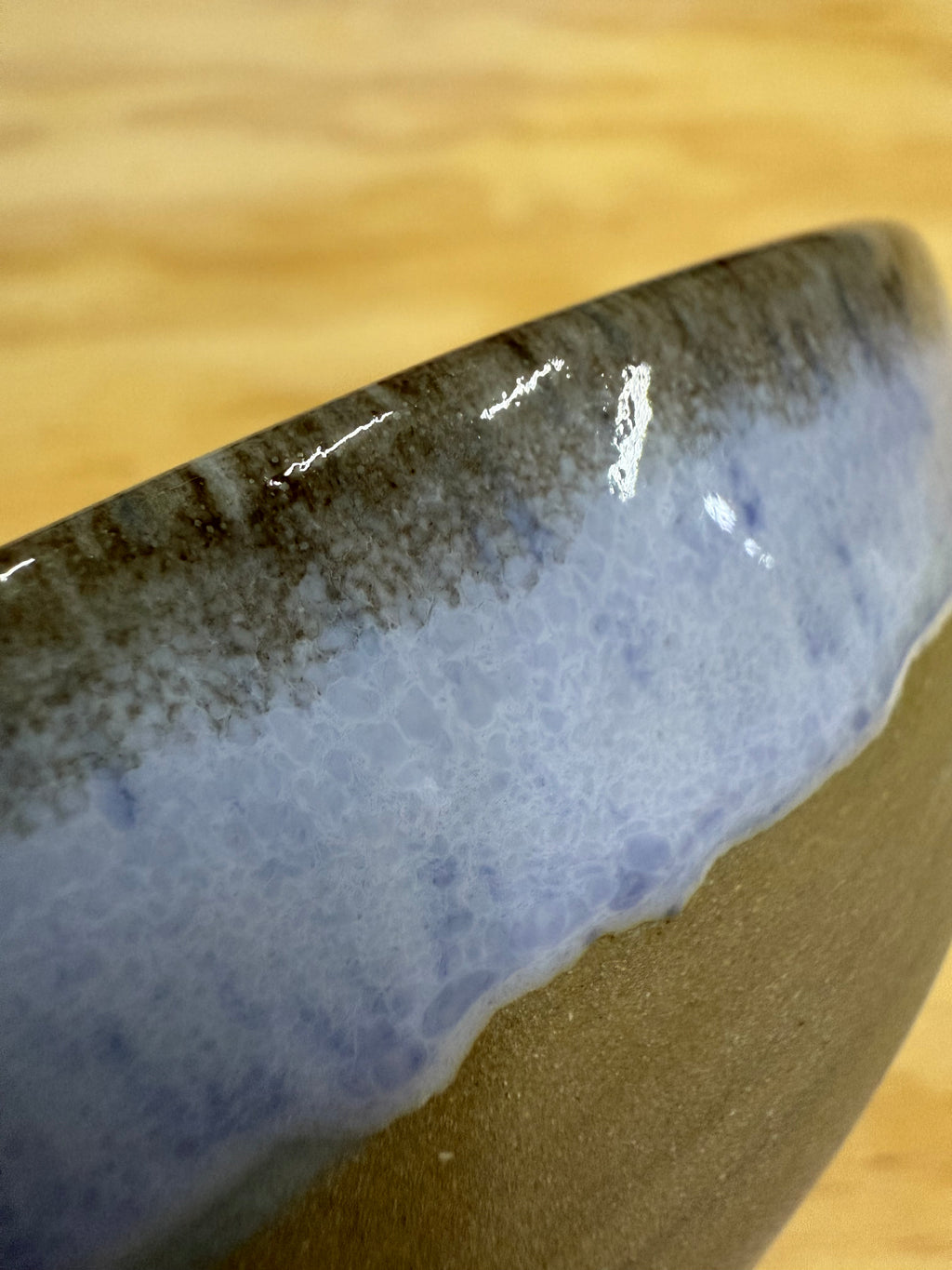 Sky blue bowl and cup set