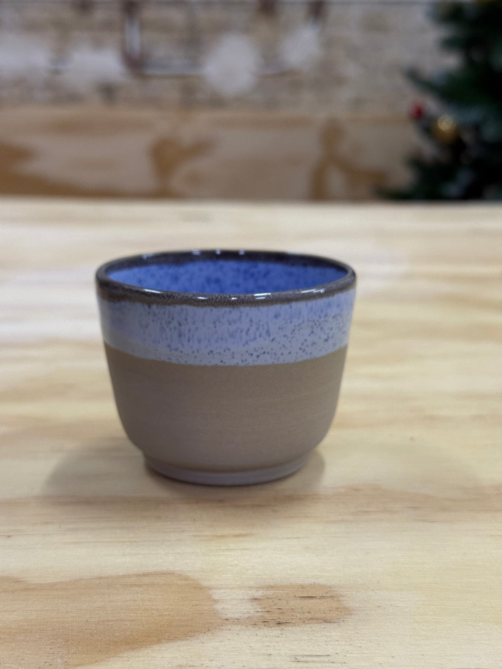 Sky blue bowl and cup set