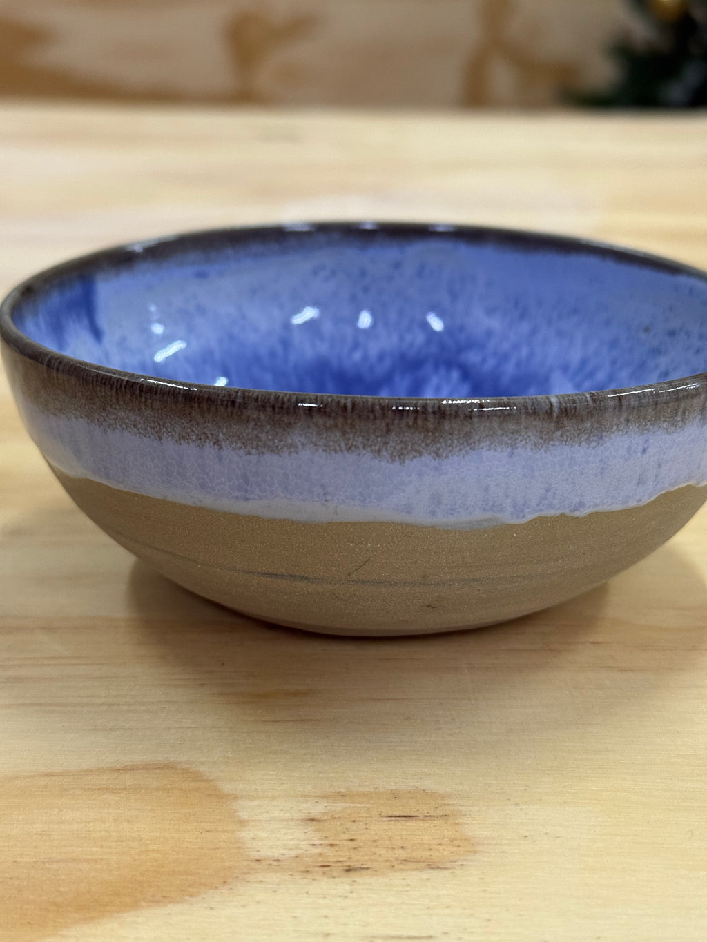Sky blue bowl and cup set